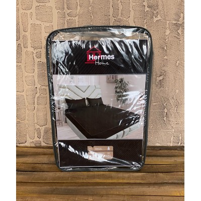 کالای خواب|ملحفه کشدار پنبه دوزی دونفره 160 کویین هرمس HERMES رنگ: سبز تیره کالای خواب|ملحفه کشدار پنبه دوزی دونفره 160 کویین هرمس HERMES رنگ: سبز تیره
