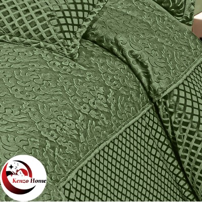 کالای خواب|روتختی مخمل دونفره کنزو KENZO مدل: LUCAS 04