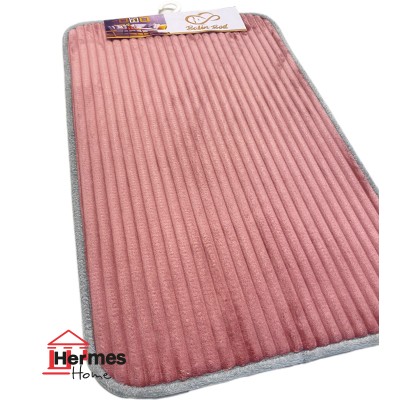 فرشینه و قالیچه|پادری مخمل مستطیل مدل: STRIPE FUSYA فرشینه و قالیچه|پادری مخمل مستطیل مدل: STRIPE FUSYA