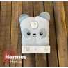 حوله|حوله تن پوش پانچو عروسکی مادرکر MOTHERCARE مدل: LILAC BEAR