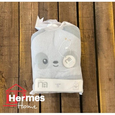 حوله|حوله تن پوش پانچو عروسکی مادرکر MOTHERCARE مدل: LILAC BEAR حوله|حوله تن پوش پانچو عروسکی مادرکر MOTHERCARE مدل: LILAC BEAR