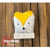 حوله|حوله تن پوش پانچو عروسکی مادرکر MOTHERCARE مدل: YELLOW FOX