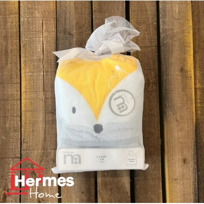 حوله|حوله تن پوش پانچو عروسکی مادرکر MOTHERCARE مدل: YELLOW FOX حوله|حوله تن پوش پانچو عروسکی مادرکر MOTHERCARE مدل: YELLOW FOX