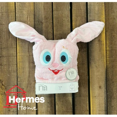 حوله|حوله تن پوش پانچو عروسکی مادرکر MOTHERCARE مدل: PINK RABBIT حوله|حوله تن پوش پانچو عروسکی مادرکر MOTHERCARE مدل: PINK RABBIT