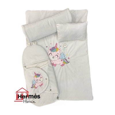 کالای خواب|سرویس خواب نوزاد با قنداق مادرکر MOTHERCARE مدل: UNICORN WHITE کالای خواب|سرویس خواب نوزاد با قنداق مادرکر MOTHERCARE مدل: UNICORN WHITE