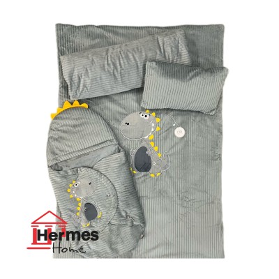 کالای خواب|سرویس خواب نوزاد با قنداق مادرکر MOTHERCARE مدل: DINOSAUR GRI کالای خواب|سرویس خواب نوزاد با قنداق مادرکر MOTHERCARE مدل: DINOSAUR GRI