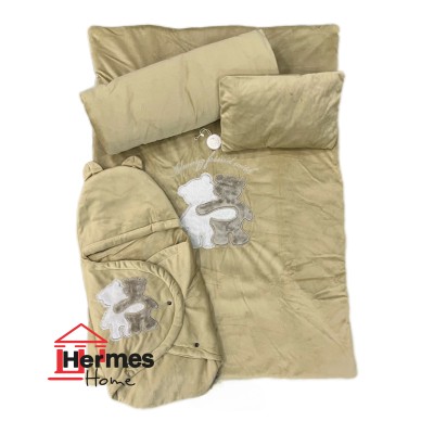 کالای خواب|سرویس خواب نوزاد با قنداق مادرکر MOTHERCARE مدل: BROTHER BEAR GOLD کالای خواب|سرویس خواب نوزاد با قنداق مادرکر MOTHERCARE مدل: BROTHER BEAR GOLD