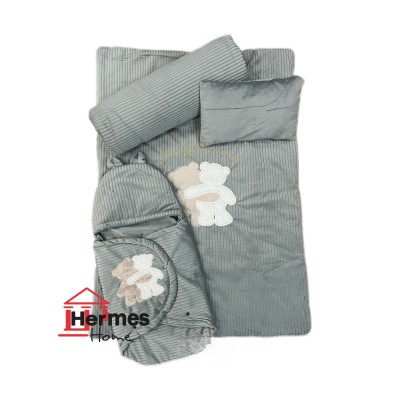 کالای خواب|سرویس خواب نوزاد با قنداق مادرکر MOTHERCARE مدل: BROTHER BEAR GRI کالای خواب|سرویس خواب نوزاد با قنداق مادرکر MOTHERCARE مدل: BROTHER BEAR GRI