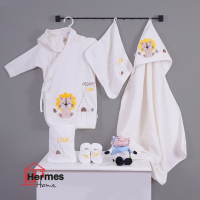 خانه|سرویس حوله نوزادی ۵ تیکه مادرکر MOTHERCARE مدل: LION KREM خانه|سرویس حوله نوزادی ۵ تیکه مادرکر MOTHERCARE مدل: LION KREM