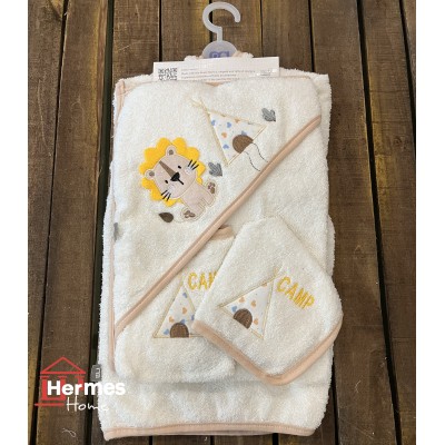 خانه|سرویس حوله نوزادی ۵ تیکه مادرکر MOTHERCARE مدل: LION KREM خانه|سرویس حوله نوزادی ۵ تیکه مادرکر MOTHERCARE مدل: LION KREM