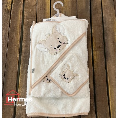 خانه|سرویس حوله نوزادی ۵ تیکه مادرکر MOTHERCARE مدل: MOUSE KREM خانه|سرویس حوله نوزادی ۵ تیکه مادرکر MOTHERCARE مدل: MOUSE KREM