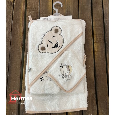 خانه|سرویس حوله نوزادی ۵ تیکه مادرکر MOTHERCARE مدل: SCARF BEAR KREM خانه|سرویس حوله نوزادی ۵ تیکه مادرکر MOTHERCARE مدل: SCARF BEAR KREM