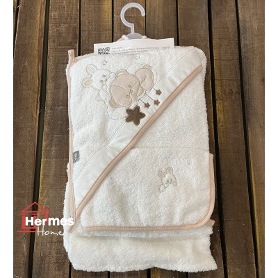 خانه|سرویس حوله نوزادی ۵ تیکه مادرکر MOTHERCARE مدل: BEAR RABBIT KREM خانه|سرویس حوله نوزادی ۵ تیکه مادرکر MOTHERCARE مدل: BEAR RABBIT KREM