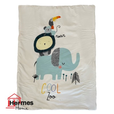 کالای خواب|سرویس خواب نوزاد با قنداق چاپی مادرکر MOTHERCARE مدل: COOL ZOO