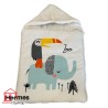 کالای خواب|سرویس خواب نوزاد با قنداق چاپی مادرکر MOTHERCARE مدل: COOL ZOO