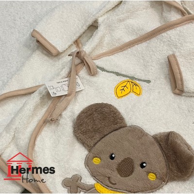 حوله|سرویس حوله نوزادی ۵ تیکه مادرکر MOTHERCARE مدل: KOALA KREM