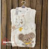 حوله|سرویس حوله نوزادی ۵ تیکه مادرکر MOTHERCARE مدل: KOALA KREM