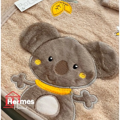 حوله|سرویس حوله نوزادی ۵ تیکه مادرکر MOTHERCARE مدل: KOALA NESCAFE