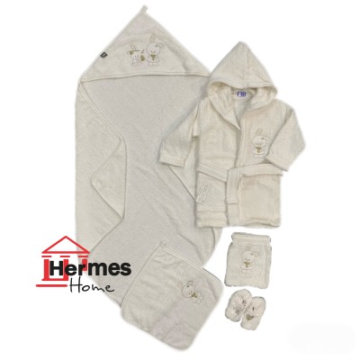 حوله|سرویس حوله نوزادی ۵ تیکه مادرکر MOTHERCARE مدل: RABBIT LUX WHITE حوله|سرویس حوله نوزادی ۵ تیکه مادرکر MOTHERCARE مدل: RABBIT LUX WHITE