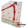 فرشینه و قالیچه|فرشینه چاپی 100x60 مدل: LADYBUG