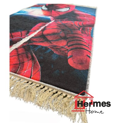 فرشینه و قالیچه|فرشینه چاپی 100x60 مدل: SPIDERMAN