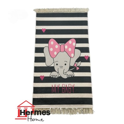 فرشینه و قالیچه|فرشینه چاپی 100x60 مدل: MY BABY