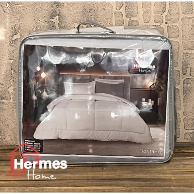 کالای خواب|لحاف روتختی یکنفره هرمس HERMES مدل: FLORITA 09