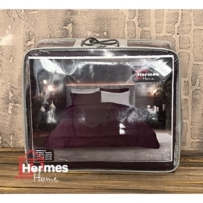 کالای خواب|لحاف روتختی یکنفره هرمس HERMES مدل: FLORITA 03