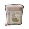 کالای خواب|سرویس خواب نوزاد با قنداق گلدوزی مادرکر MOTHERCARE مدل: BEAR AND RABBIT NESCAFE