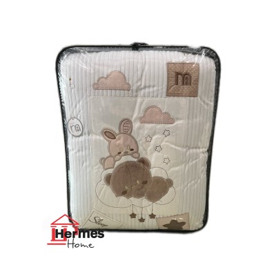 کالای خواب|سرویس خواب نوزاد با قنداق گلدوزی مادرکر MOTHERCARE مدل: BEAR AND RABBIT BEYAZ کالای خواب|سرویس خواب نوزاد با قنداق گلدوزی مادرکر MOTHERCARE مدل: BEAR AND RABBIT BEYAZ
