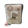 کالای خواب|سرویس خواب نوزاد با قنداق گلدوزی مادرکر MOTHERCARE مدل: MR BEAR NESCAFE