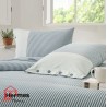 کالای خواب|روتختی کاوری رنفورس دونفره اوزدیلک Ozdilek مدل: NATURAL LINE MAVI