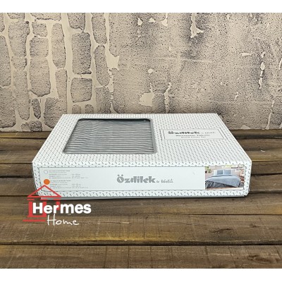 کالای خواب|روتختی کاوری رنفورس دونفره اوزدیلک Ozdilek مدل: NATURAL LINE MAVI