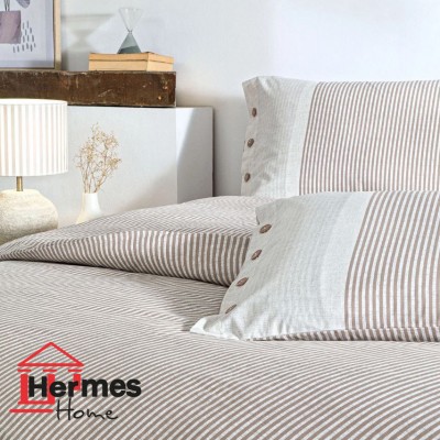 کالای خواب|روتختی کاوری رنفورس دونفره اوزدیلک Ozdilek مدل: NATURAL LINE SOMON