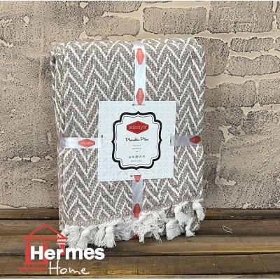 کالای خواب|پیکه تک دونفره سلونیا ابعاد SELONIA 220x240 مدل: ZIKZAK BEJ