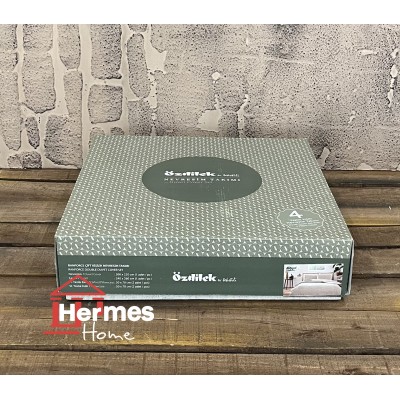 کالای خواب|روتختی کاوری رنفورس دونفره اوزدیلک Ozdilak مدل: NATURAL CAPPUCINO