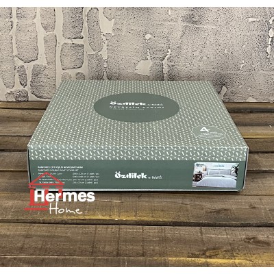 کالای خواب|روتختی کاوری رنفورس دونفره اوزدیلک Ozdilak مدل: NATURAL GRAY