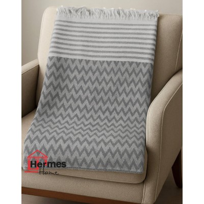 پیکه تک و شال مبل|شال مبل سلونیا ابعاد 170X200 مدل: CLASIC KREM