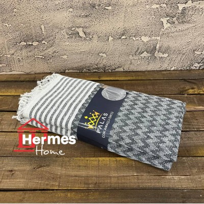 کالای خواب|شال مبل پالاس ابعاد PALAS 170X200 مدل: VICTORIA KOYU GRI