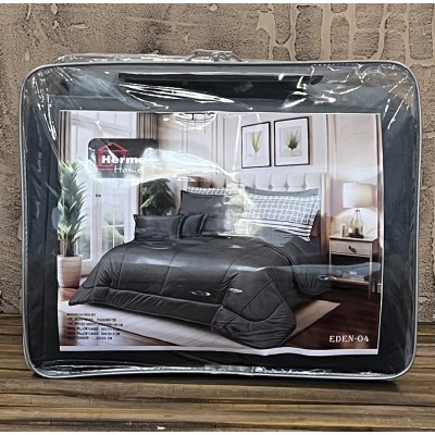 کالای خواب|روتختی مخمل دونفره هرمس HERMES مدل: EDEN 004