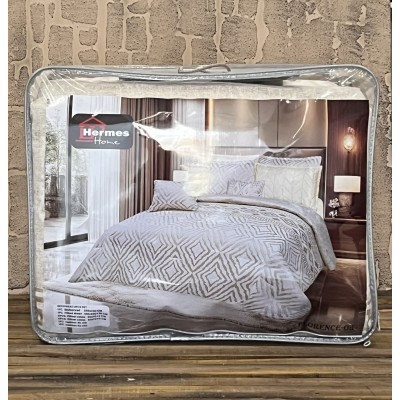 کالای خواب|روتختی شانل دونفره هرمس HERMES مدل: FLORENCE 05