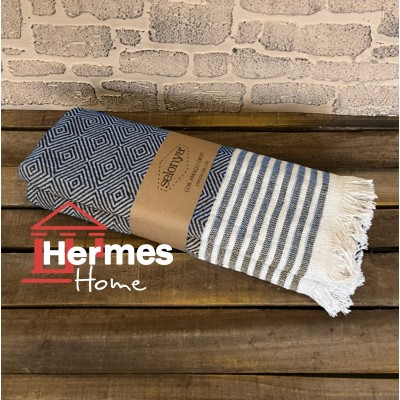 پیکه تک و شال مبل|شال مبل سلونیا ابعاد 170X200 مدل: VERSACH LACIVERT