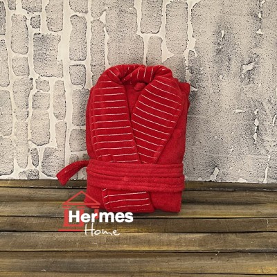 حوله|حوله تن پوش ژاکارد سایز L مدل: (ZEBRA (kirmizi