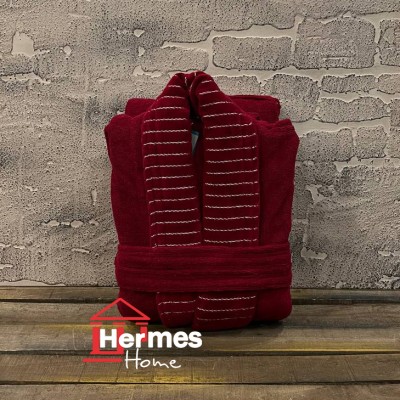 حوله|حوله تن پوش ژاکارد سایز L مدل: (ZEBRA (bordo