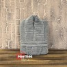 حوله تن پوش|حوله تن پوش ژاکارد سایز XL مدل: (طوسی) ZEBRA