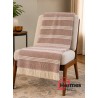 پیکه تک و شال مبل|شال مبل سلونیا ابعاد 170X200 مدل: LINE BORDO