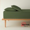 ملحفه کش دار تشک|ملحفه کش دار تشک دونفره 180 کینگ هرمس HERMES رنگ: YESIL