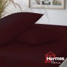 ملحفه کش دار تشک|ملحفه کش دار تشک دونفره 160 کویین هرمس HERMES رنگ: BORDO