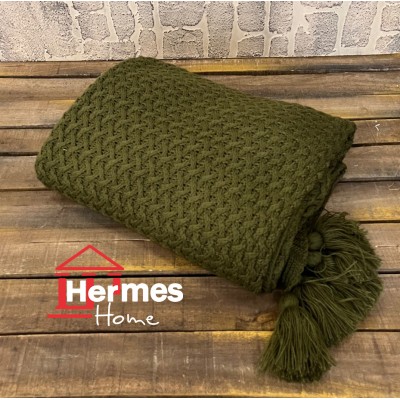 پیکه تک و شال مبل|شال مبل حصیری ابعاد 180X140 رنگ: YESIL