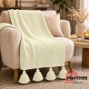 پیکه تک و شال مبل|شال مبل الیزه ابعاد 180X140 رنگ: KREM